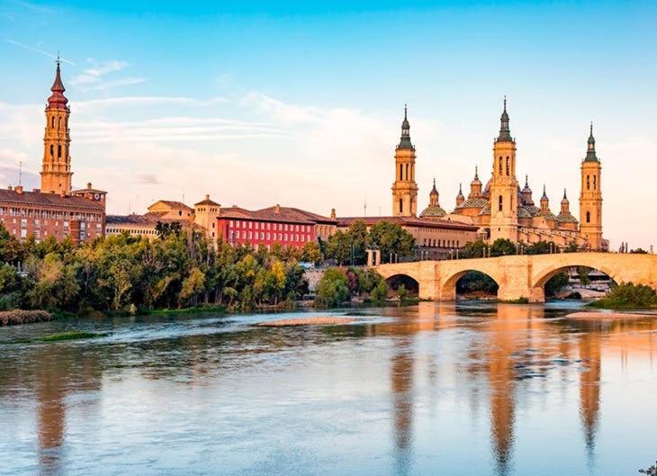 Ferienwohnung Zaragoza Y Sus 2 Catedrales Exterior foto